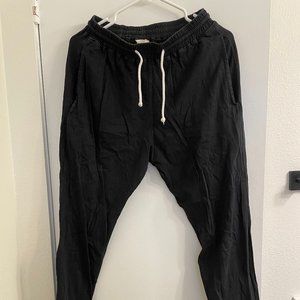 Harvest & Mill Women's Organic Jogger Pants - Black